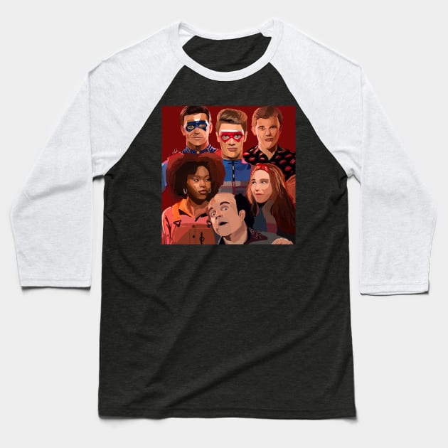Cast of henry danger Baseball T-Shirt by Laiba
